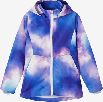 NAME IT Funkcionalna jakna 'Maxi' | vijolična barva: sprednja stran