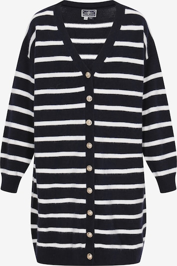 DreiMaster Maritim Kardigan u noćno plava / bijela, Pregled proizvoda
