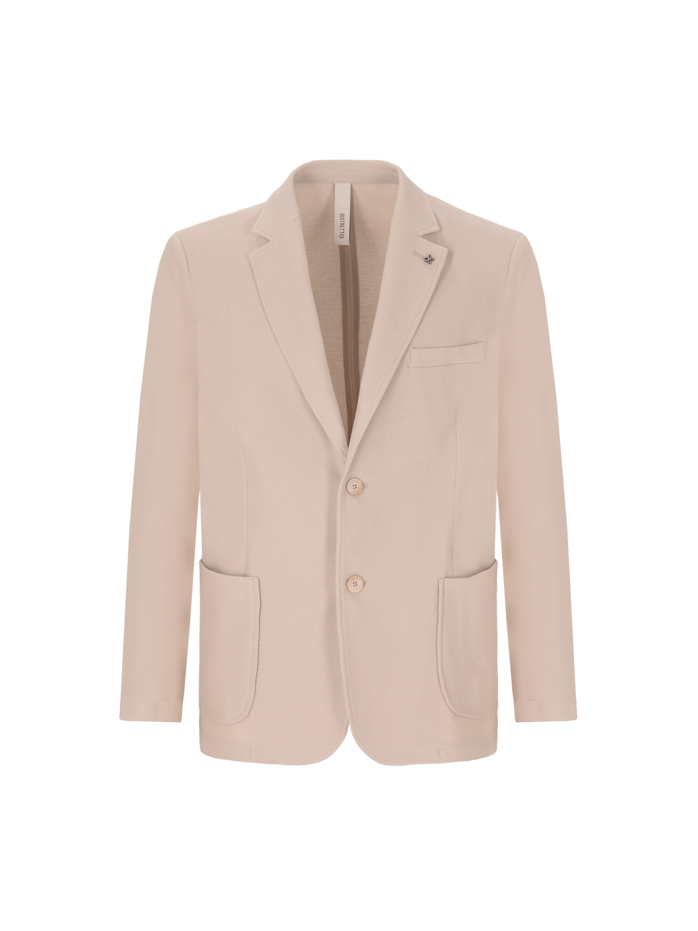 Regular fit Giacca da completo 'Clay' di Distretto12 in bianco: frontale