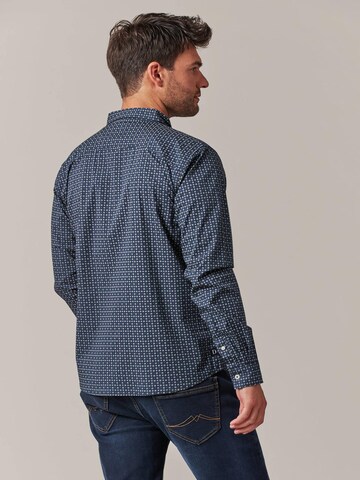 Coupe regular Chemise 'GODWIN' Deeluxe en bleu
