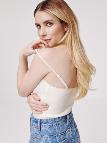 Daahls by Emma Roberts exclusively for ABOUT YOU Shirt body 'Beyond' in Beige