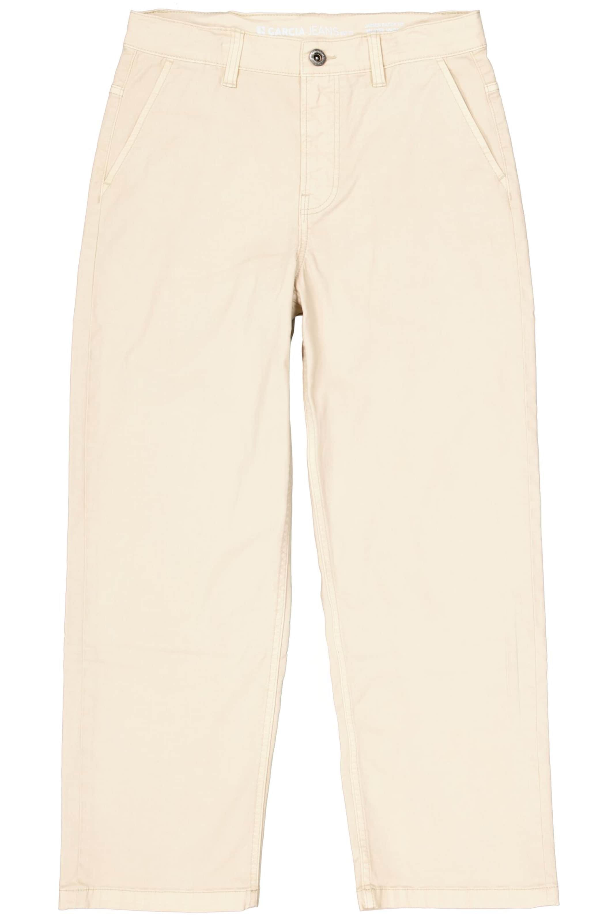 Loosefit Pantalon GARCIA en blanc : devant