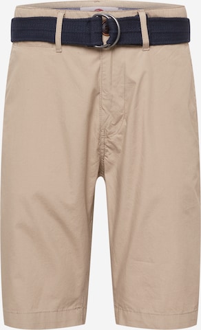 Petrol Industries Chino Pants in Beige: front