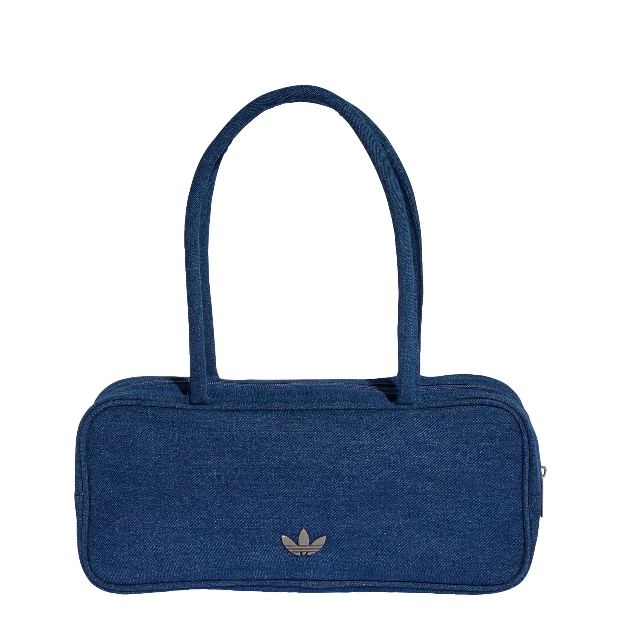 ADIDAS ORIGINALS - Bolso de hombro 'Adicolor Elongated' en azul: frente