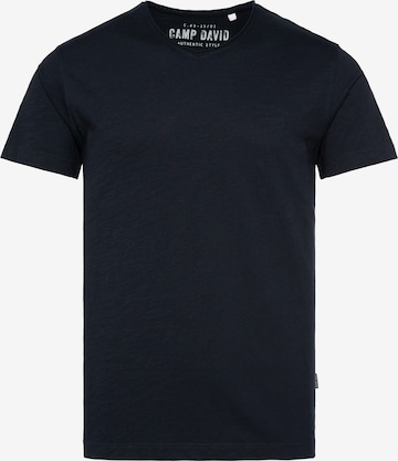 CAMP DAVID Shirt in Blue: front