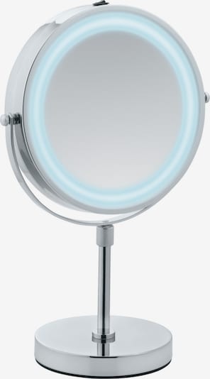 Wenko Kosmetikspiegel 'Lumi' in aqua / silber / weiß, Produktansicht