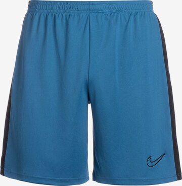 Pantalon de sport 'Academy 23' NIKE en bleu : devant