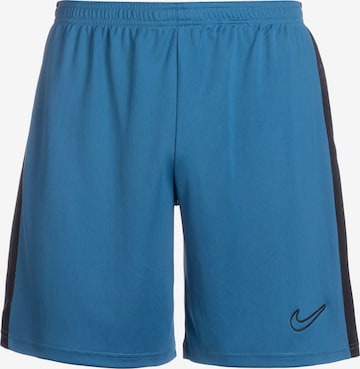 NIKE Regular Sportbroek 'Academy 23' in Blauw: voorkant