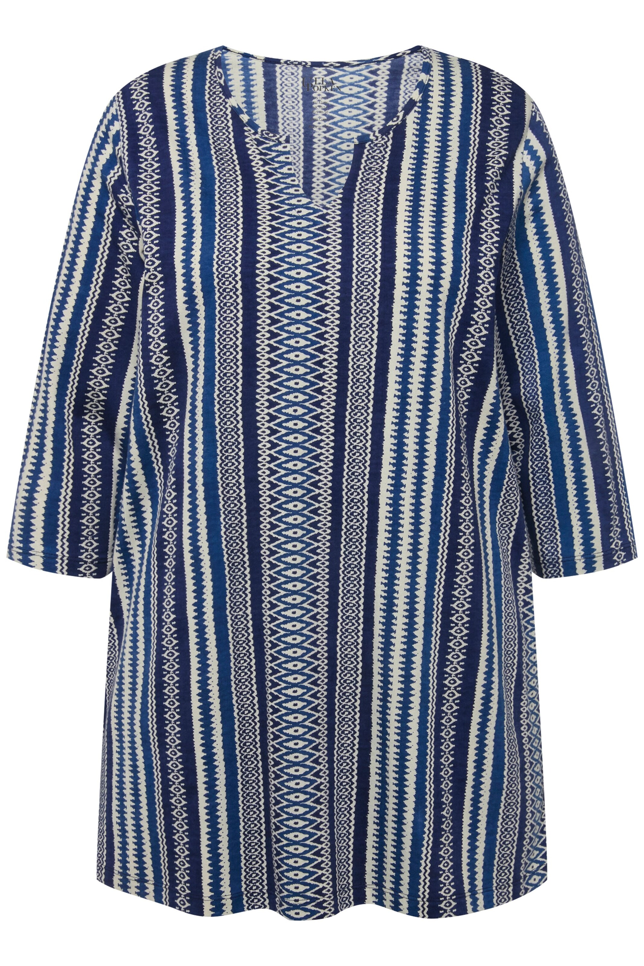 Ulla Popken Shirt in Blauw: voorkant
