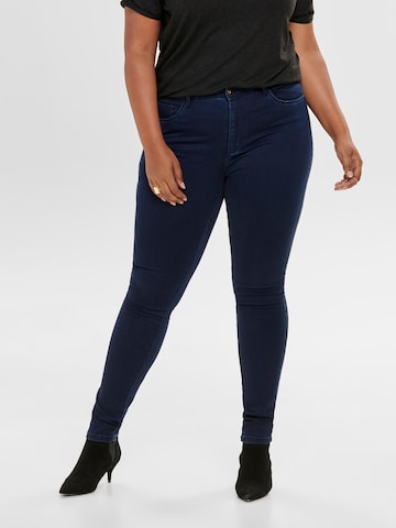 ONLY Carmakoma Skinny Jeans 'Augusta' in Blauw: voorkant