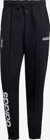 ADIDAS PERFORMANCETapered Sportske hlače 'Liverpool FC 95' - crna boja: prednji dio