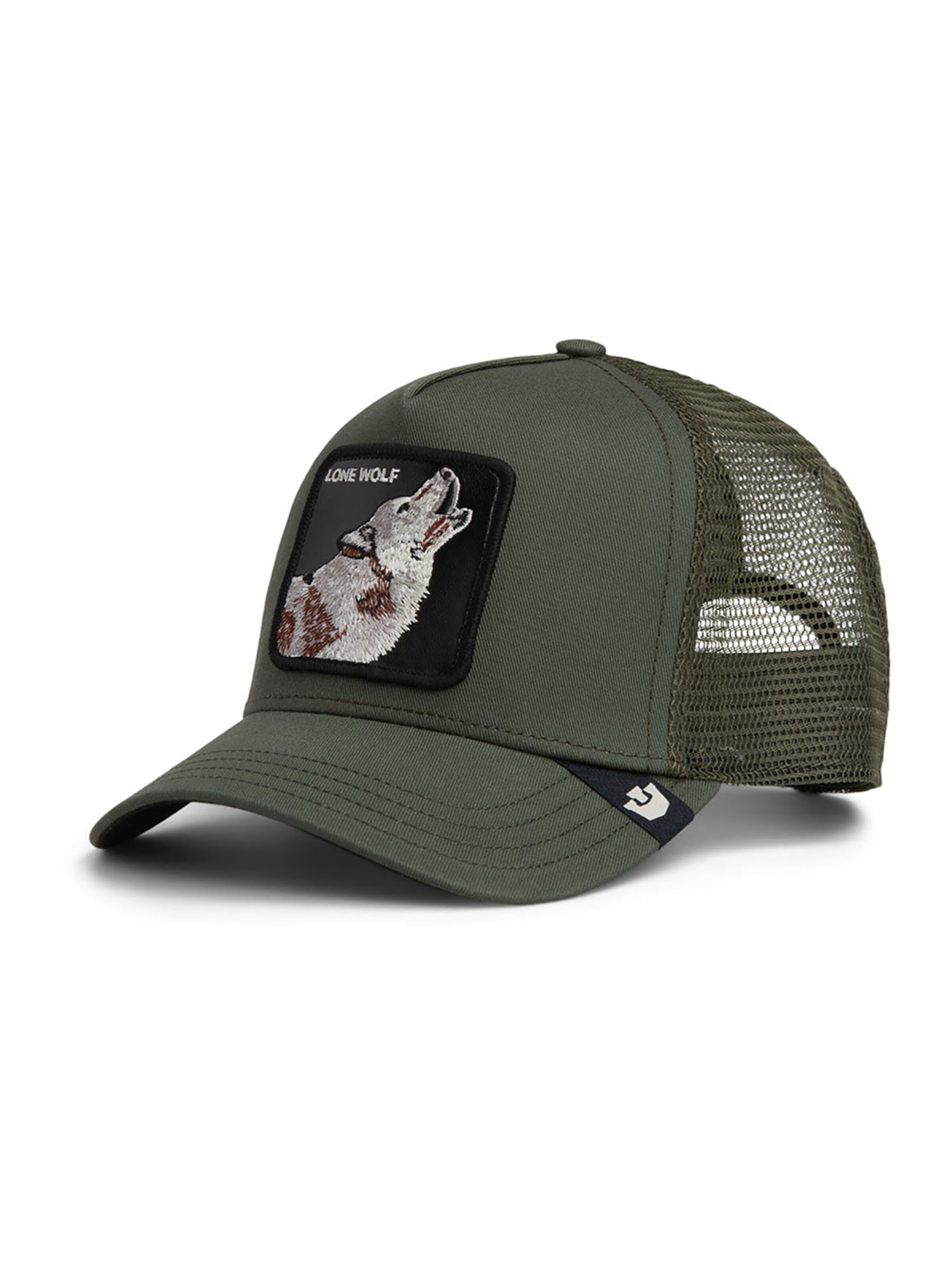 GOORIN Bros. Czapka z daszkiem 'Silver Fox' w kolorze zielony: przód