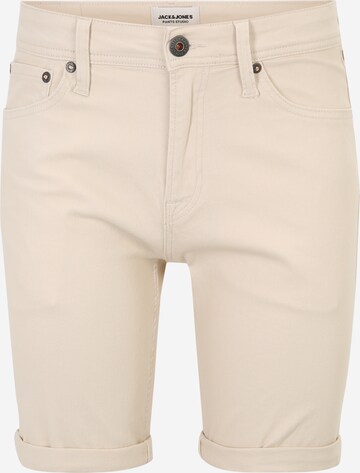 JACK & JONES Jeans 'RICK ORIGINAL' in Beige: voorkant