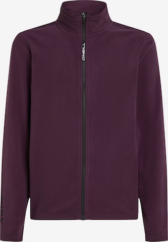 Jachetă  fleece funcțională 'Jack's' de la O'NEILL pe mov: față