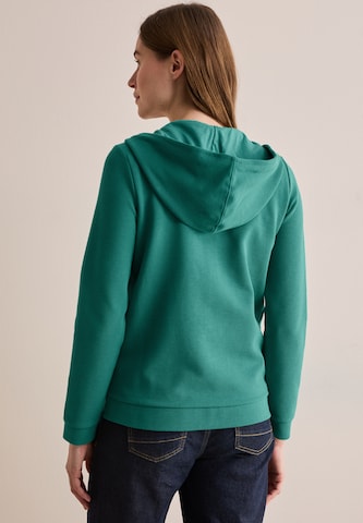 CECIL Sweatjacke in Grün