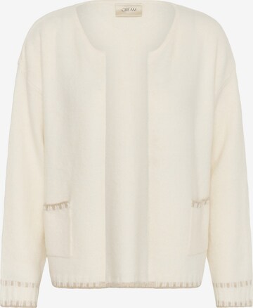 Cardigan 'Onie' Cream en beige : devant