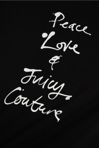 Juicy Couture Shirt 'PEACE LOVE AND JUICY HILTON' in Black