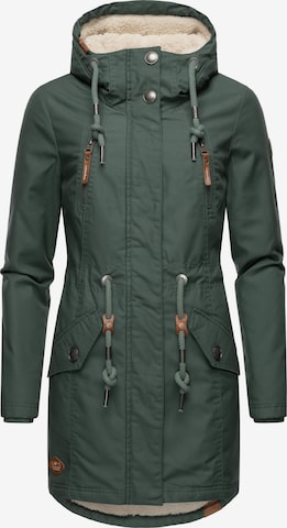 žalia Ragwear Žieminė parka 'Elsie': priekis