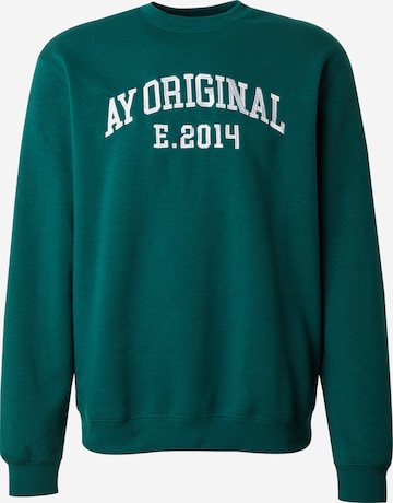 ABOUT YOU Mikina 'Pepe' – zelená: přední strana