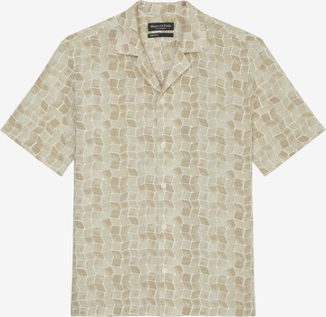 Marc O'Polo Regular fit Button Up Shirt in Beige: front