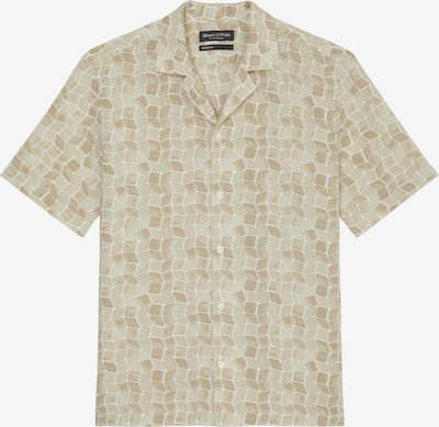 Marc O'Polo Hemd in beige / dunkelbeige, Produktansicht
