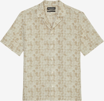 Coupe regular Chemise Marc O'Polo en beige : devant