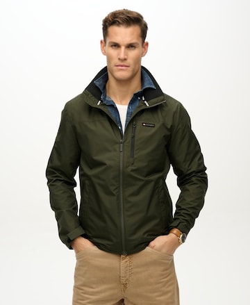 Veste mi-saison Superdry en vert