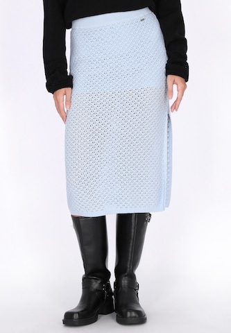 DreiMaster Vintage - Falda en azul: frente