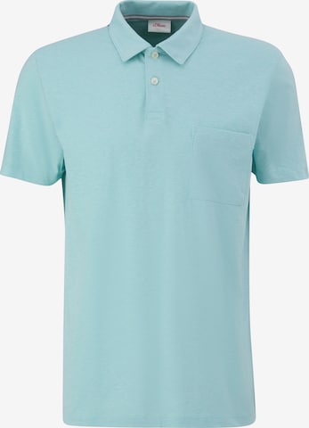 s.Oliver Shirt in Blauw: voorkant