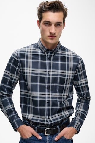 Coupe regular Chemise 'MATrostol' Matinique en bleu