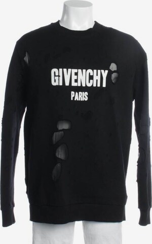 Givenchy Sweatshirt / Sweatjacke L in Schwarz: predná strana