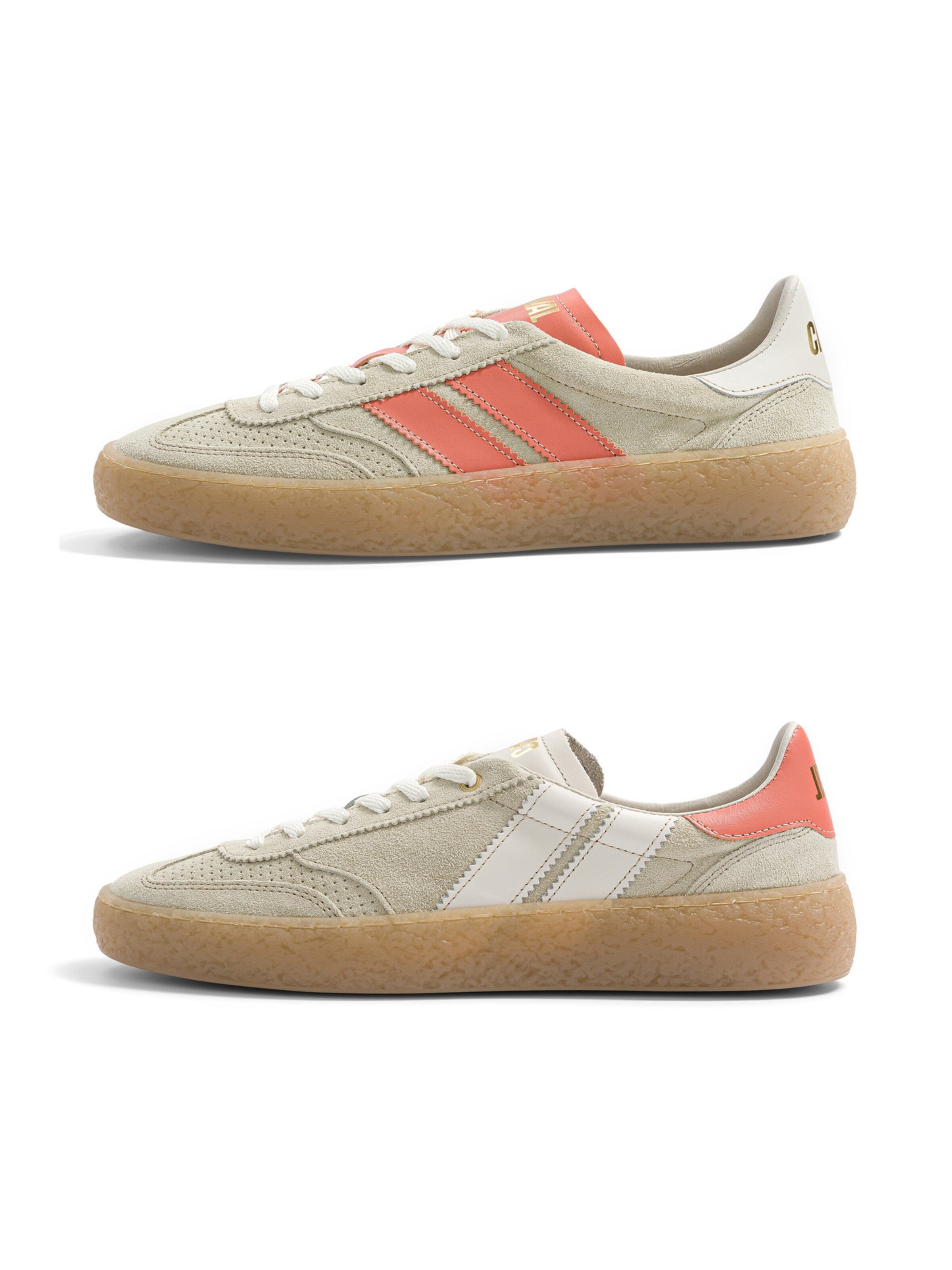 Caval Veterschoen ' HIGH PULSE ' in Beige: voorkant