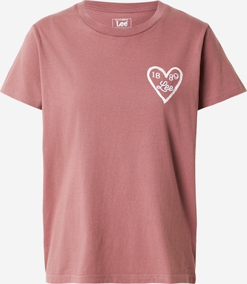 Lee Футболка в Красный: спереди