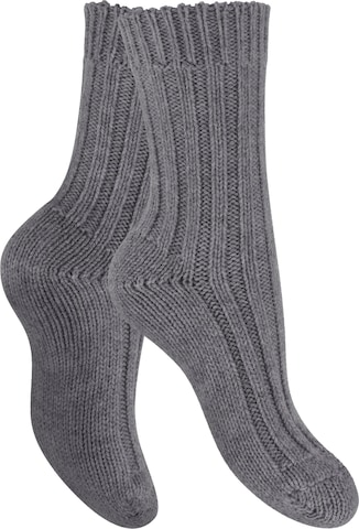 celodoro Socks 'Wollsocken' in Grey: front