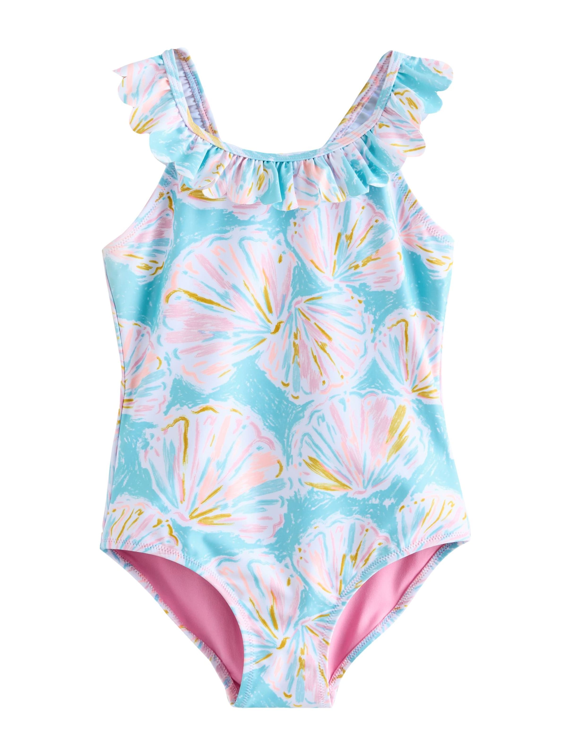 Next - Traje de baño en azul: frente