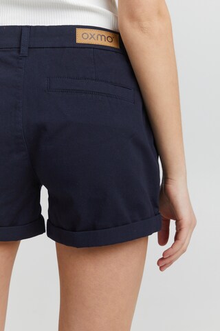 Oxmo Regular Chinoshorts 'Piera' in Blau