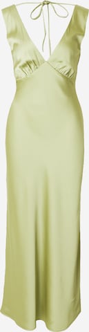 Rochie de seară de la Abercrombie & Fitch pe verde: față