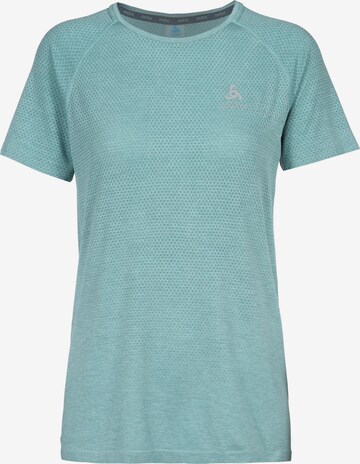 ODLO Performance Shirt 'Essentials' in Blue: front