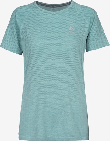 ODLO Performance Shirt 'Essentials' in Blue: front