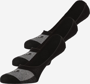 melns ASICS Sporta zeķes 'SECRET': no priekšpuses