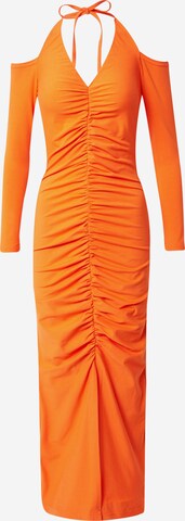 Robe 'Kayla' Résumé en orange : devant