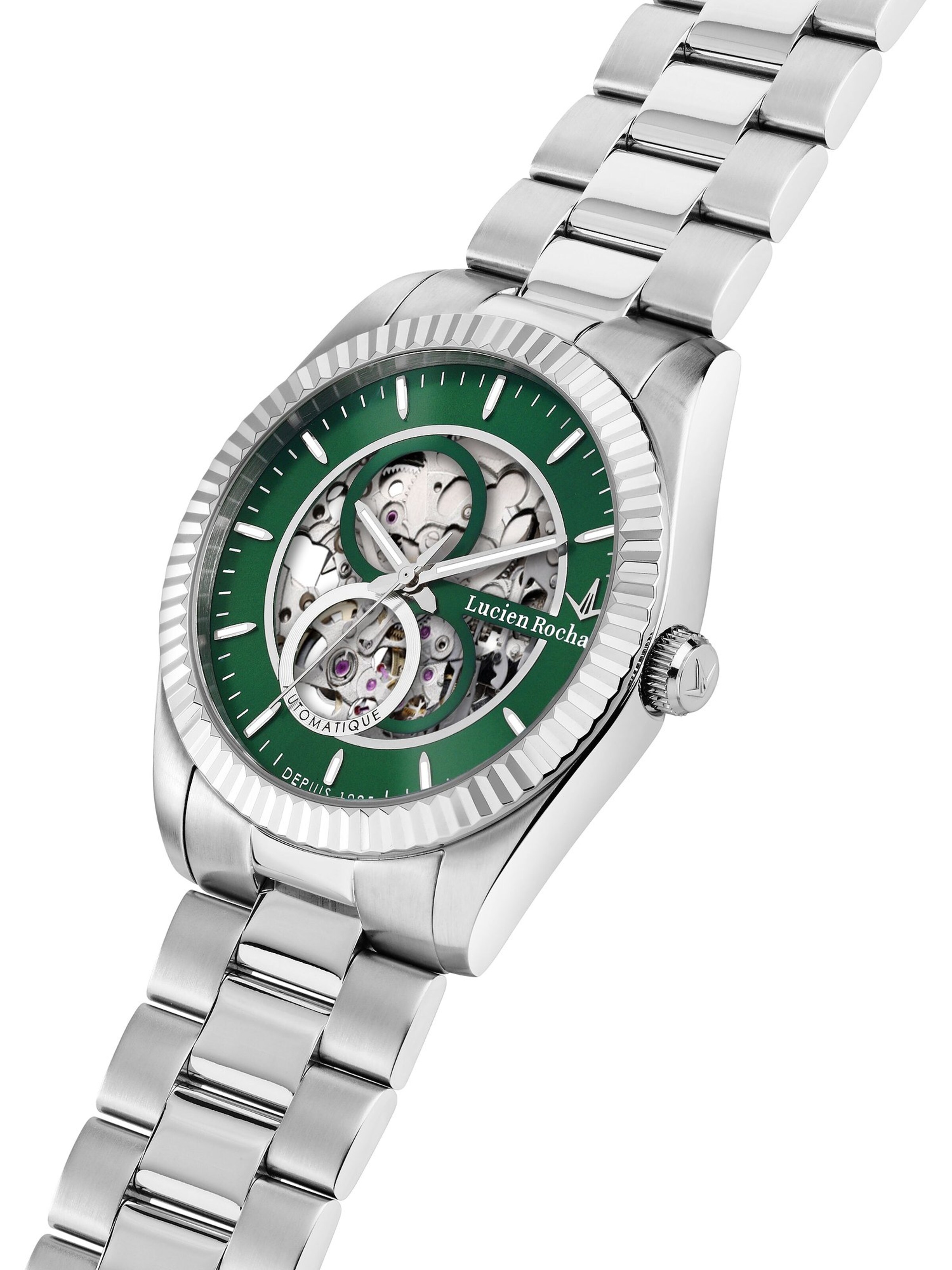 Lucien Rochat Analog Watch in Silver