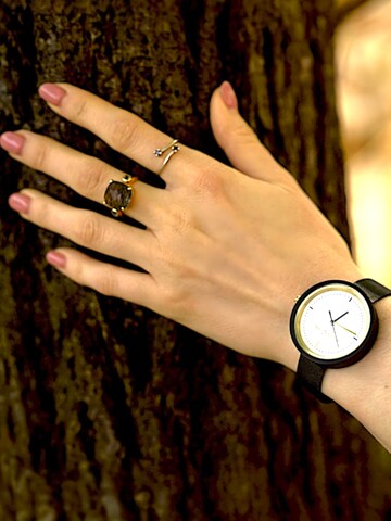 La Moda Me Ring 'Nebbia' i guld