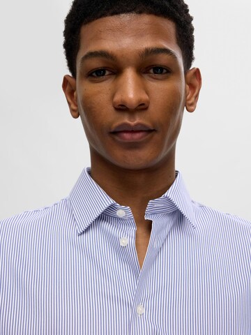 SELECTED HOMME Slim fit Overhemd in Blauw