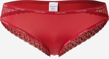 Calvin Klein Underwear - Cueca em vermelho: frente