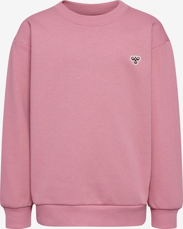 Hummel Sports sweatshirt in Pink: front