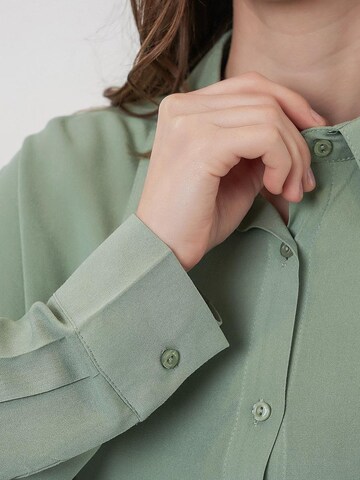 Chemisier Bigdart en vert