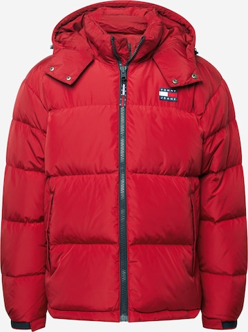 Tommy Jeans Jacke 'Alaska' in Rot: predná strana