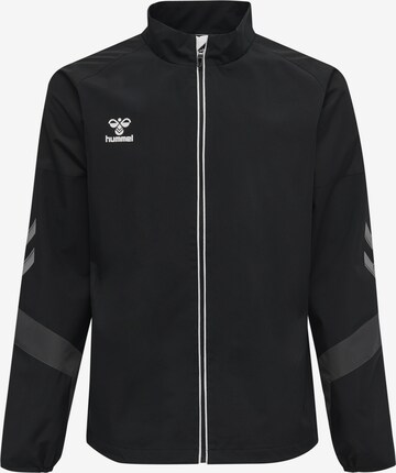 Hummel Trainingsjacke 'Lead' in Schwarz: predná strana