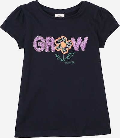 s.Oliver Paita koossa 92-98 värissä tummansininen / smaragdi / laventeli / oranssi, Tuotenäkymä